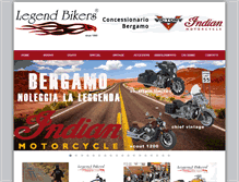 Tablet Screenshot of legendbikers.it